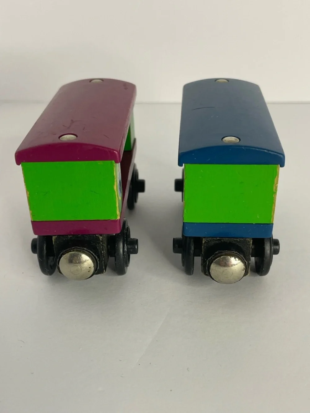 2002 Thomas and Friends Wood Aquarium Shark and Octopus Cars Magnetic - Picture 5 of 11